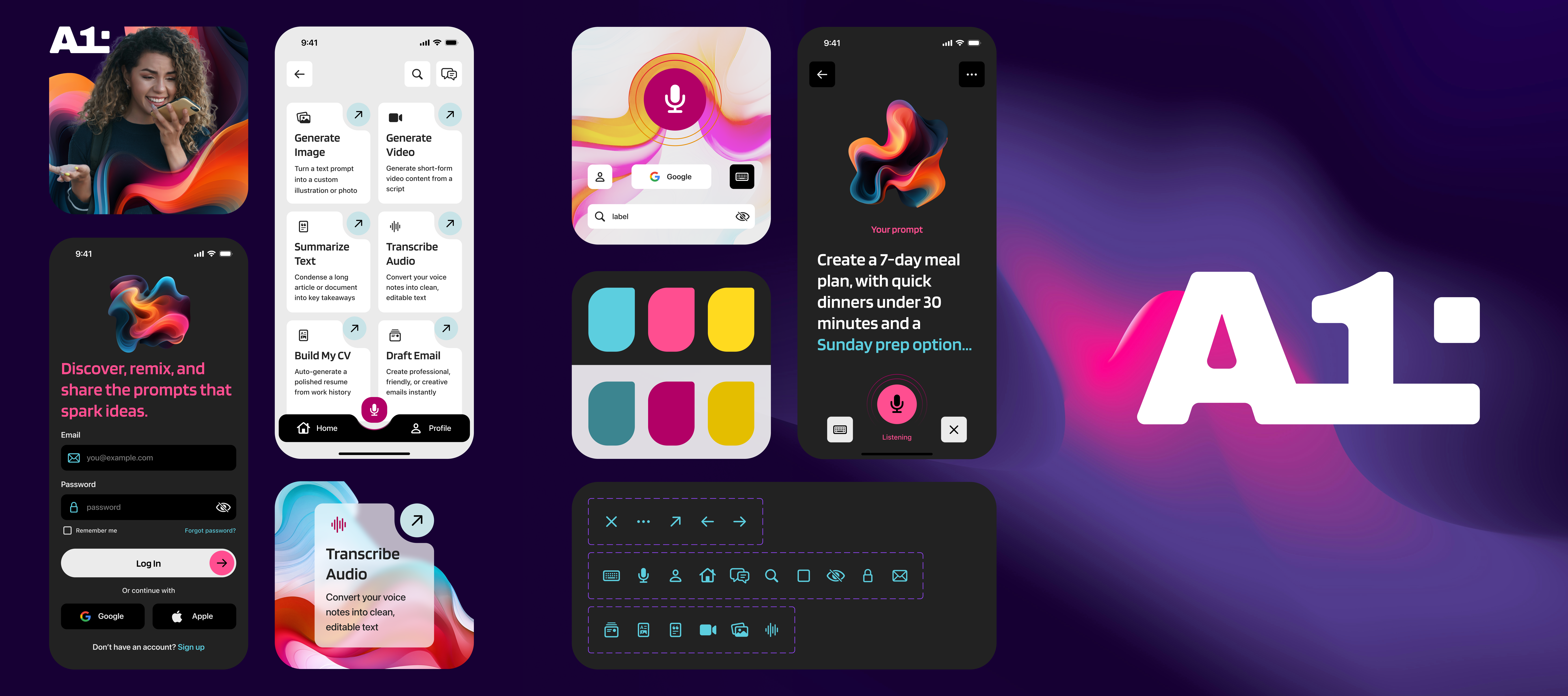 A1 main page preview