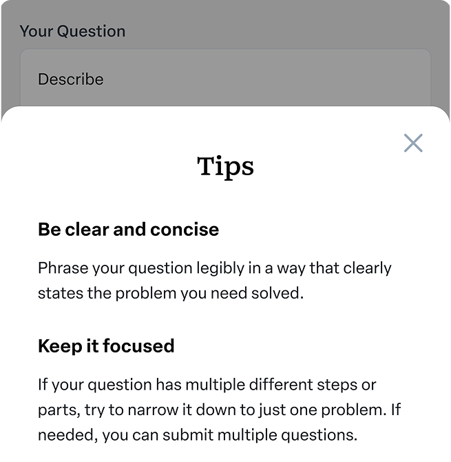 After — focused modal views that handle quick tasks without losing the underlying context